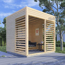 Pavillon BERTILO "Modern Art 1", beige