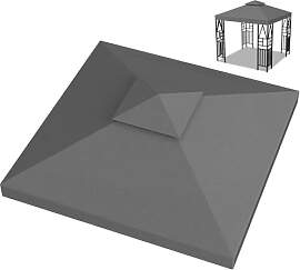 Pavillon Ersatzdach 3x3M Wasserdicht,