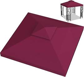 Pavillon Ersatzdach 3x3M Wasserdicht,