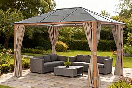 Pavillon KONIFERA "Aruba", braun,