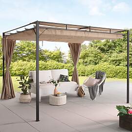 Pavillon KONIFERA "Pergola Milos", beige 