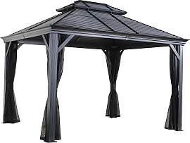 Pavillon SOJAG "Mykonos 10x14", grau,