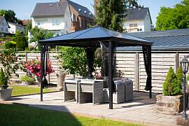 Pavillon SOJAG "Verona 10x10", grau