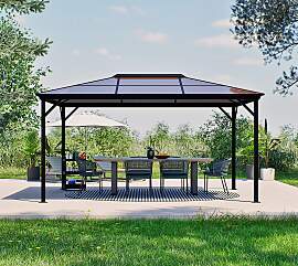 Pavillon SOJAG "Verona 10x14", grau