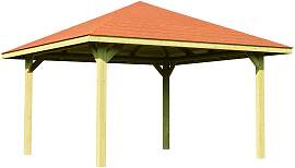 Pavillon WEKA "Gartenoase 651 A Gr.1, inkl.