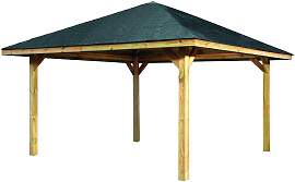 Pavillon WEKA "Gartenoase 651 A Gr.2",