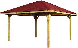 Pavillon WEKA "Gartenoase 651 A Gr.2, inkl.