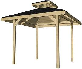 Pavillon WEKA "Gartenoase 651 Gr.1 mit
