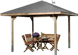 Pavillon WEKA "Paradies 1", beige