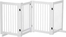 PawHut Absperrgitter Hund Freistehendes