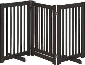 PawHut Absperrgitter Hund Freistehendes