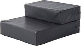PawHut Hundetreppe schwarz Schaumstoff B/H/L: ca.
