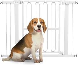 PawHut Treppenschutzgitter 76cm Türschutzgitter