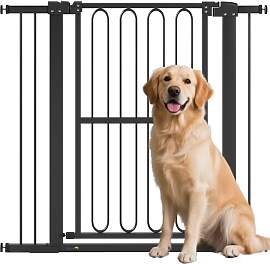 PawHut Treppenschutzgitter 94cm Türschutzgitter