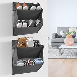 PCXWTLN 2 Stück Schuhregal Wandmontage,