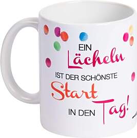 Peanuts The Tasse Snoopy - EIN Lächeln ist der