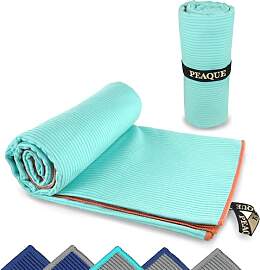 PEAQUE Mikrofaser Handtuch mit Struktur – Leicht 