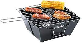 PEARL Faltgrill: Flach zusammenklappbarer