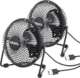 PEARL Ventilator USB: 2er-Set