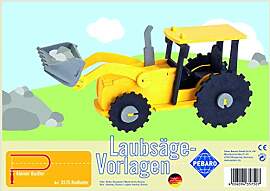 Pebaro 357S Laubsägevorlage Radlader, 3mm