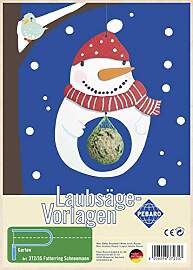 Pebaro 372/3S Laubsägevorlage Schneemann