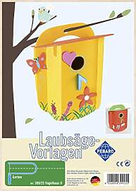 Pebaro 399/2S Laubsägevorlage Vogelhaus II, 3mm
