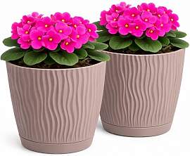 PECZEKO Blumentopf matt, Pflanzkübel aus