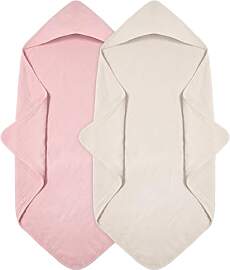 Peepeemax Kapuzenhandtuch Baby 2er-Pack, Musselin