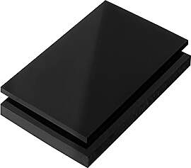 PE-HD Platte Zuschnitte | SCHWARZ | 2-15mm |