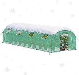PEILU 24㎡ Frostschutz Gartengewächshäuser aus