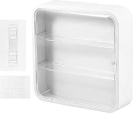 PEIZHIYC 3 Ebenen Vitrine für Figuren 30 x 30 x 8 