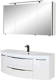 Pelipal Serie 7045 Badmöbel-Set SET-167-092 Weiß 