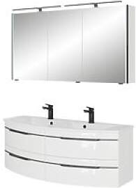 Pelipal Serie 7045 Badmöbel-Set SET-167-116 Weiß 