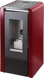 Pelletofen BLAZE "»Baby 5B«", rot