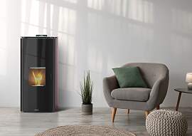 Pelletofen BLAZE "»Idra 14«", schwarz, 