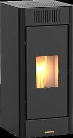 Pelletofen BLAZE "Ilia«", schwarz,