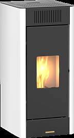 Pelletofen BLAZE "»Ilia«", weiß,