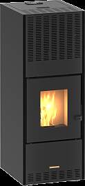 Pelletofen BLAZE "»Leo«", schwarz,