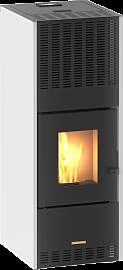 Pelletofen BLAZE "»Leo«", weiß,
