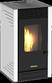 Pelletofen BLAZE "»Maui 8«", weiß,
