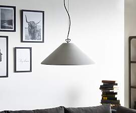 Pendelleuchte Fatua 40 cm Beton 60 W Pendelleuchte 