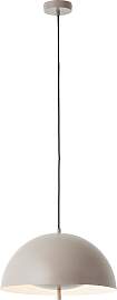 Pendelleuchte "Linnea", grau (taupe), Ø 