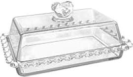 PEPAXON Transparenter Butterdose aus Glas