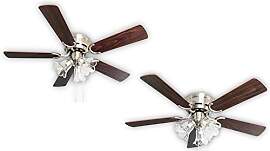 PEPEO - Kisa Deckenventilator mit Beleuchtung |