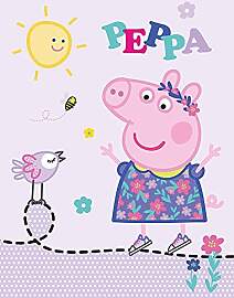 Peppa Wutz Pig Kinder-Zimmer-Teppich Happy Rosa