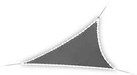 Perel Dreieckiges Sonnensegel mit 107 LEDs,