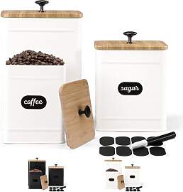 PERFNIQUE Küchen Vorratsdosen Set - 3er Kaffee