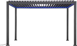 PERGOLA Anthrazit m.LED ca. 400x300 cm