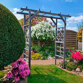 Pergola PROMADINO "Ben", grau, B:192cm,