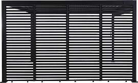 Pergola-Seitenteil-Set Origin Lamellen Anthrazit